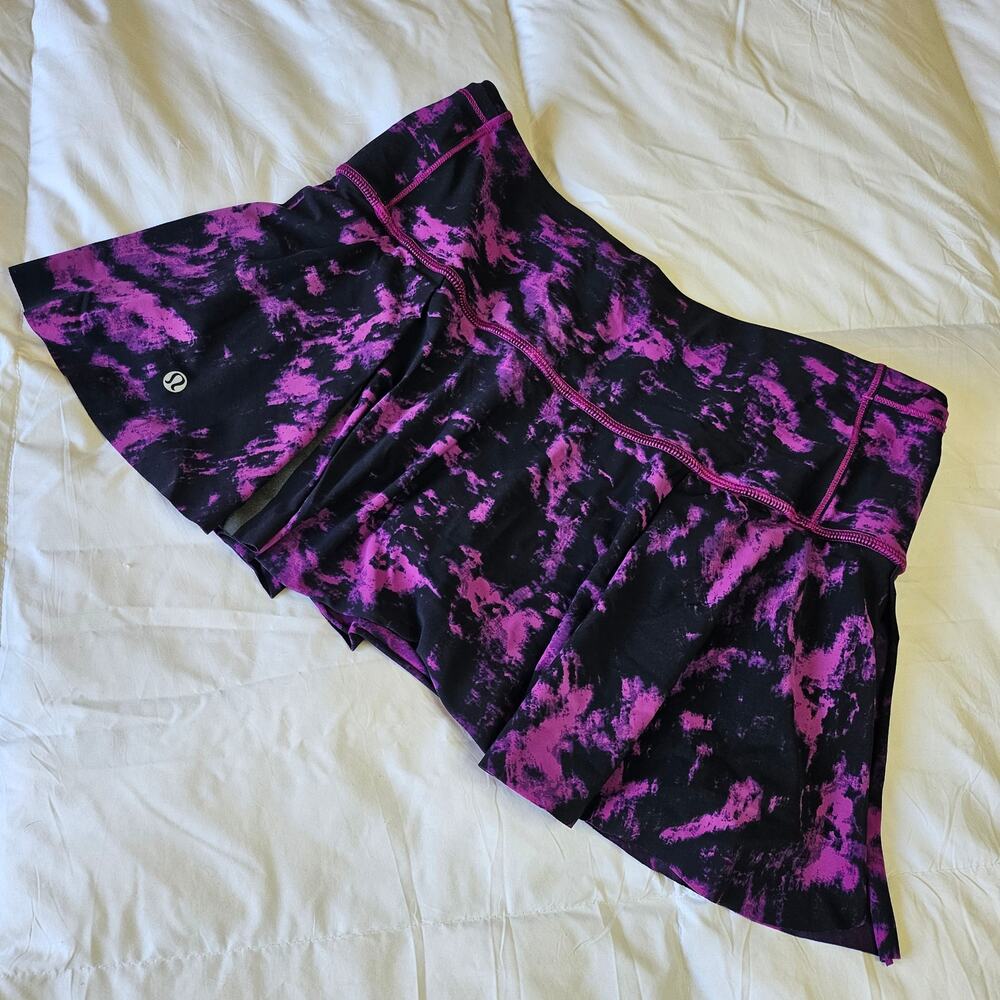 Lululemon Hit Your Stride Skirt Breezle Regal Plum Size 6